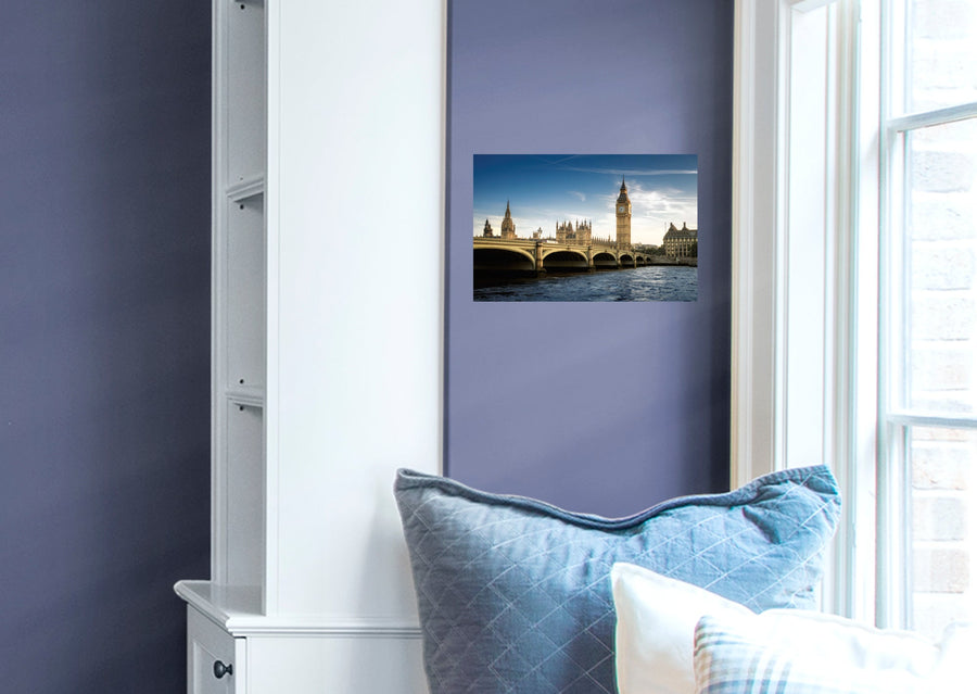 Popular Landmarks: London Realistic Poster - Removable Adhesive Decal