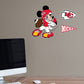 Kansas City Chiefs: Mickey Mouse - Officially Licensed NFL Removable Adhesive Decal