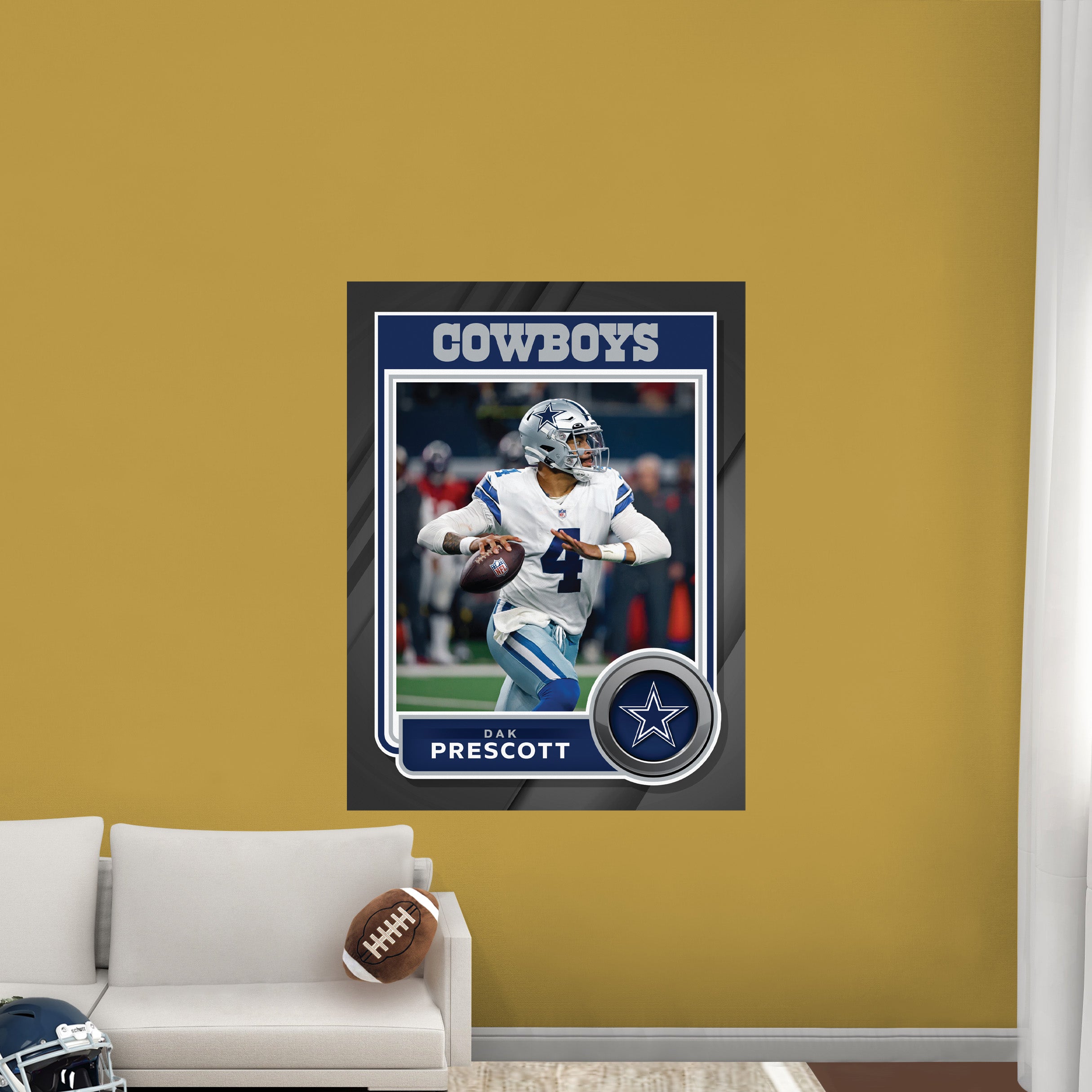 Dak Prescott CeeDee Lamb Poster, Dallas Cowboys - Printing Ooze