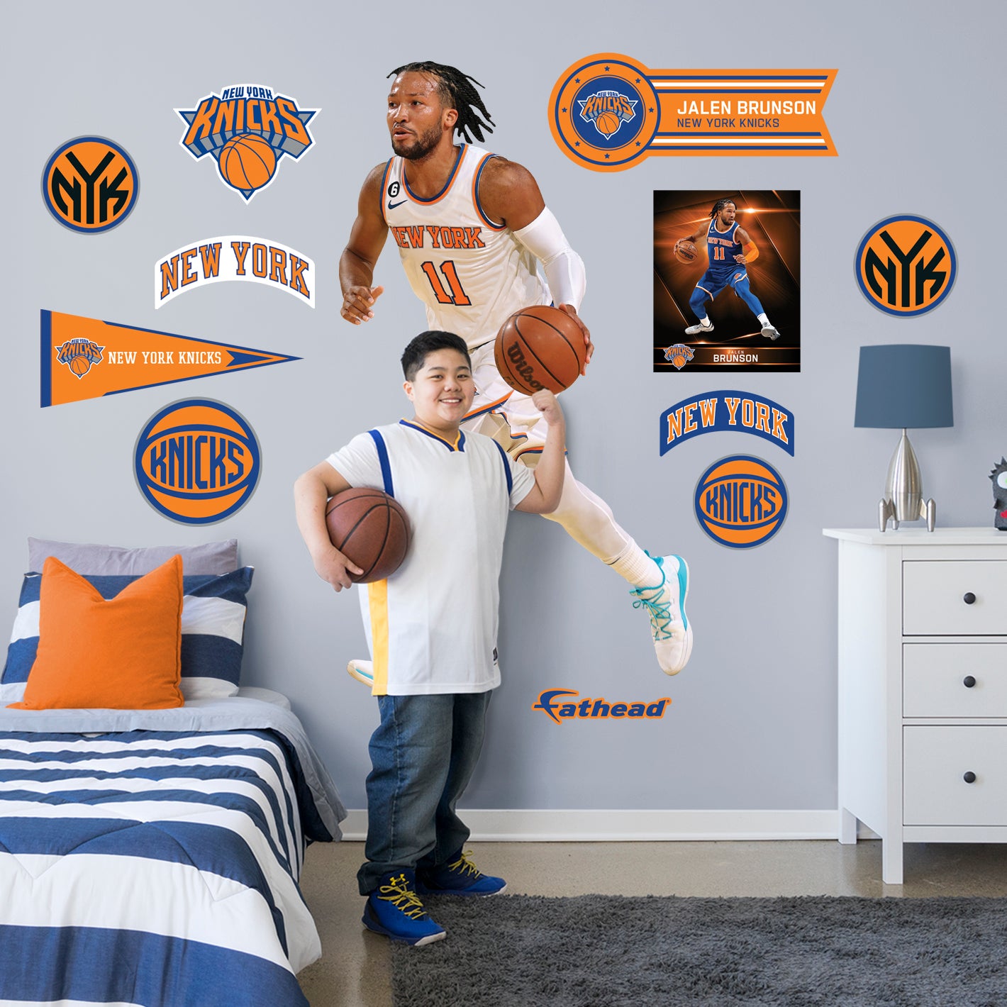 NBA Youth Jalen Brunson New York Knicks