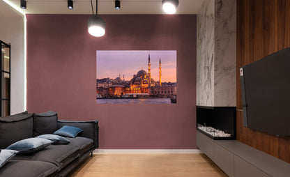 Popular Landmarks: Istanbul Realistic Poster - Removable Adhesive Decal