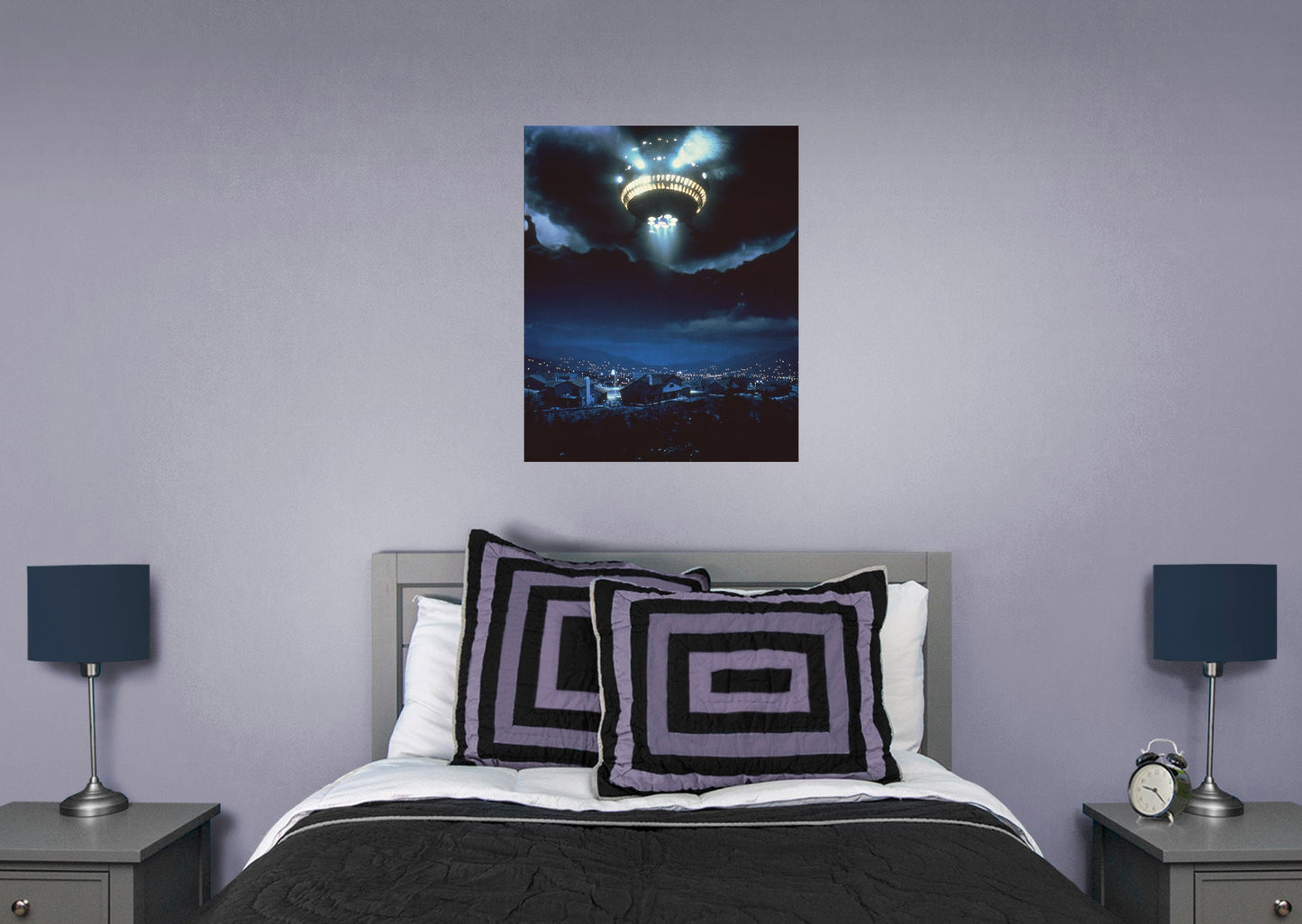 E.T.:  Spaceship Mural        - Officially Licensed NBC Universal Removable Wall   Adhesive Decal
