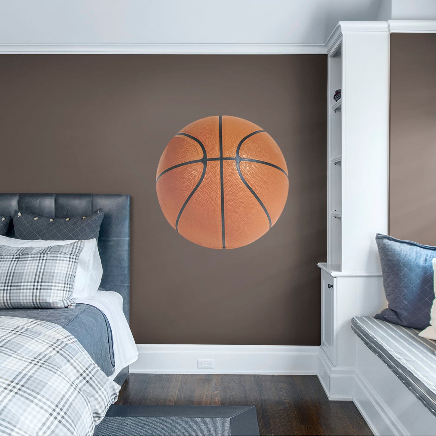 Sports: Basketball Assorted Graphics        -   Removable     Adhesive Decal