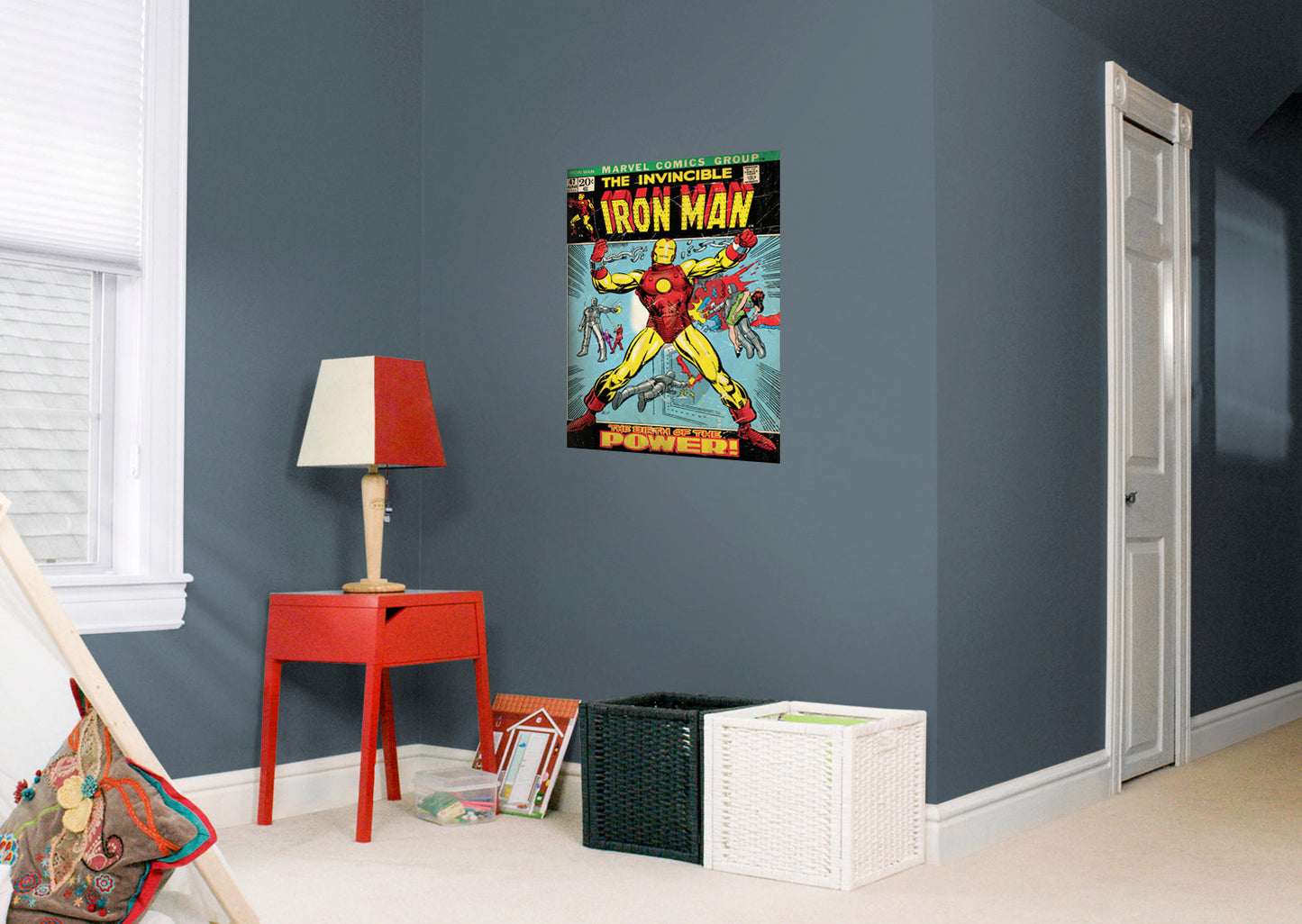 Iron Man:  The Invincible Iron Man Mural        - Officially Licensed Marvel Removable     Adhesive Decal