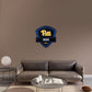 Pittsburgh Panthers:   Badge Personalized Name        - Officially Licensed NCAA Removable     Adhesive Decal