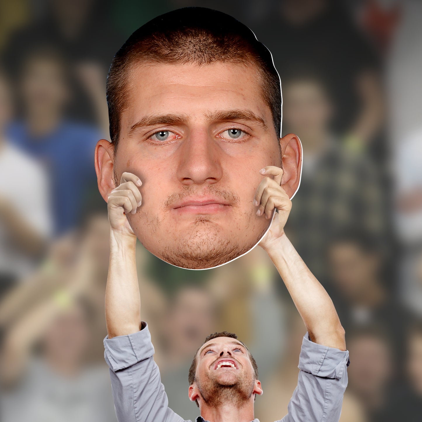 Denver Nuggets: Nikola Jokić    Foam Core Cutout  - Officially Licensed NBA    Big Head