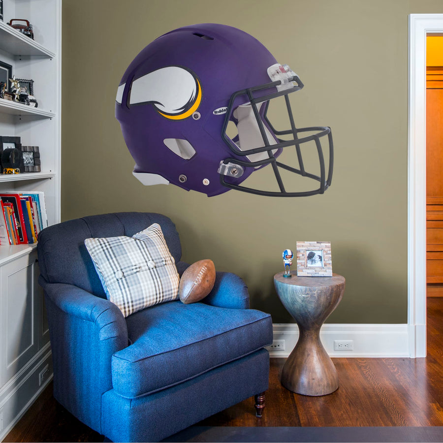 Minnesota Vikings - RealBig Helmet Collection - Official NFL - Reusable Vinyl Wall Decals #1