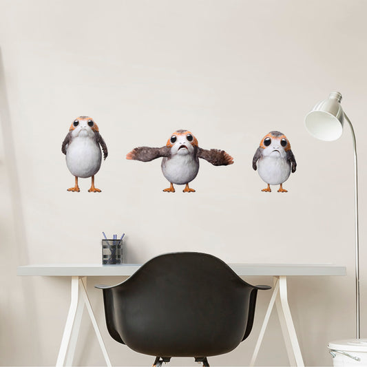 Porgs: Collection - Officially Licensed Removable Wall Decals