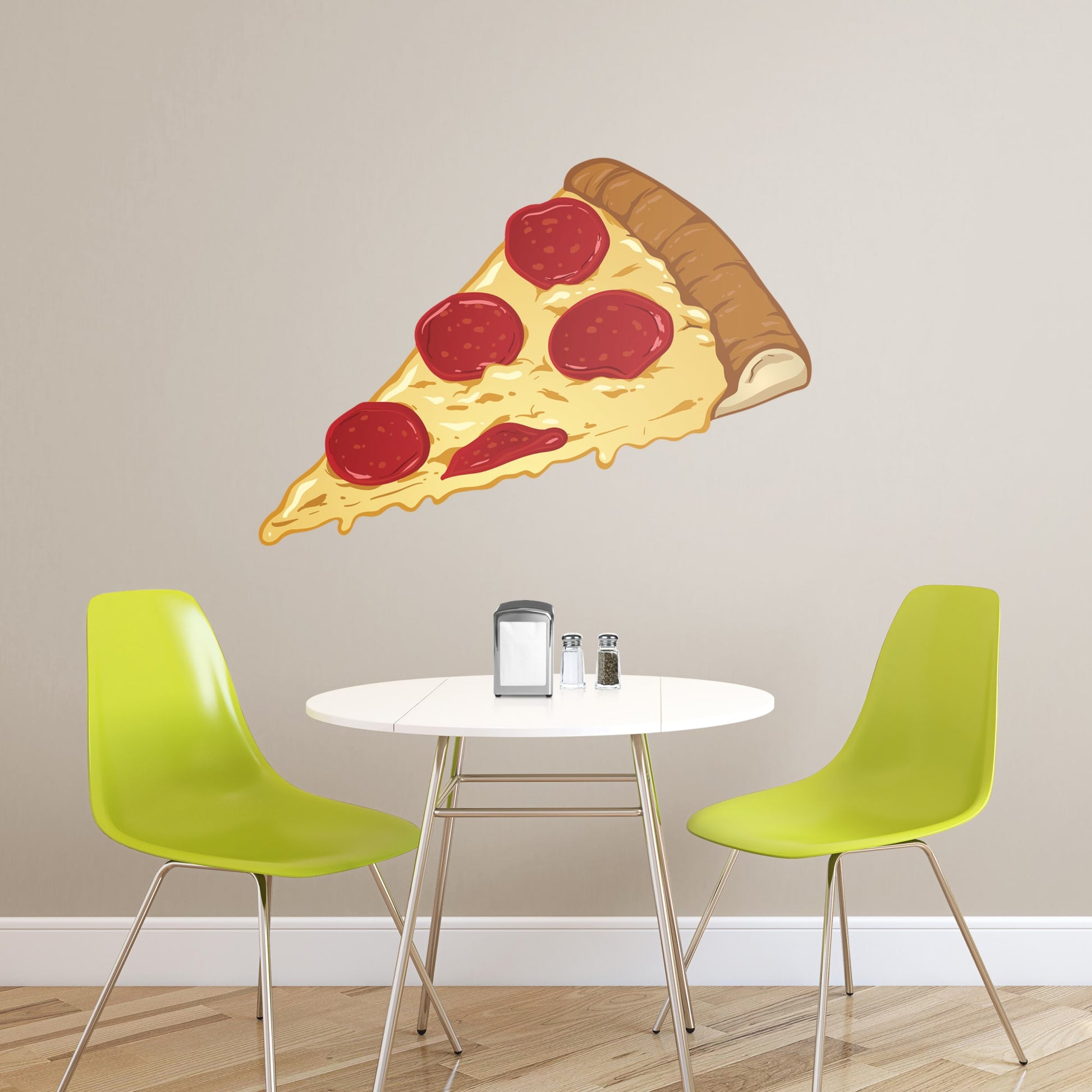 X-Large Pizza + 2 Decals (33"W x 23"H)