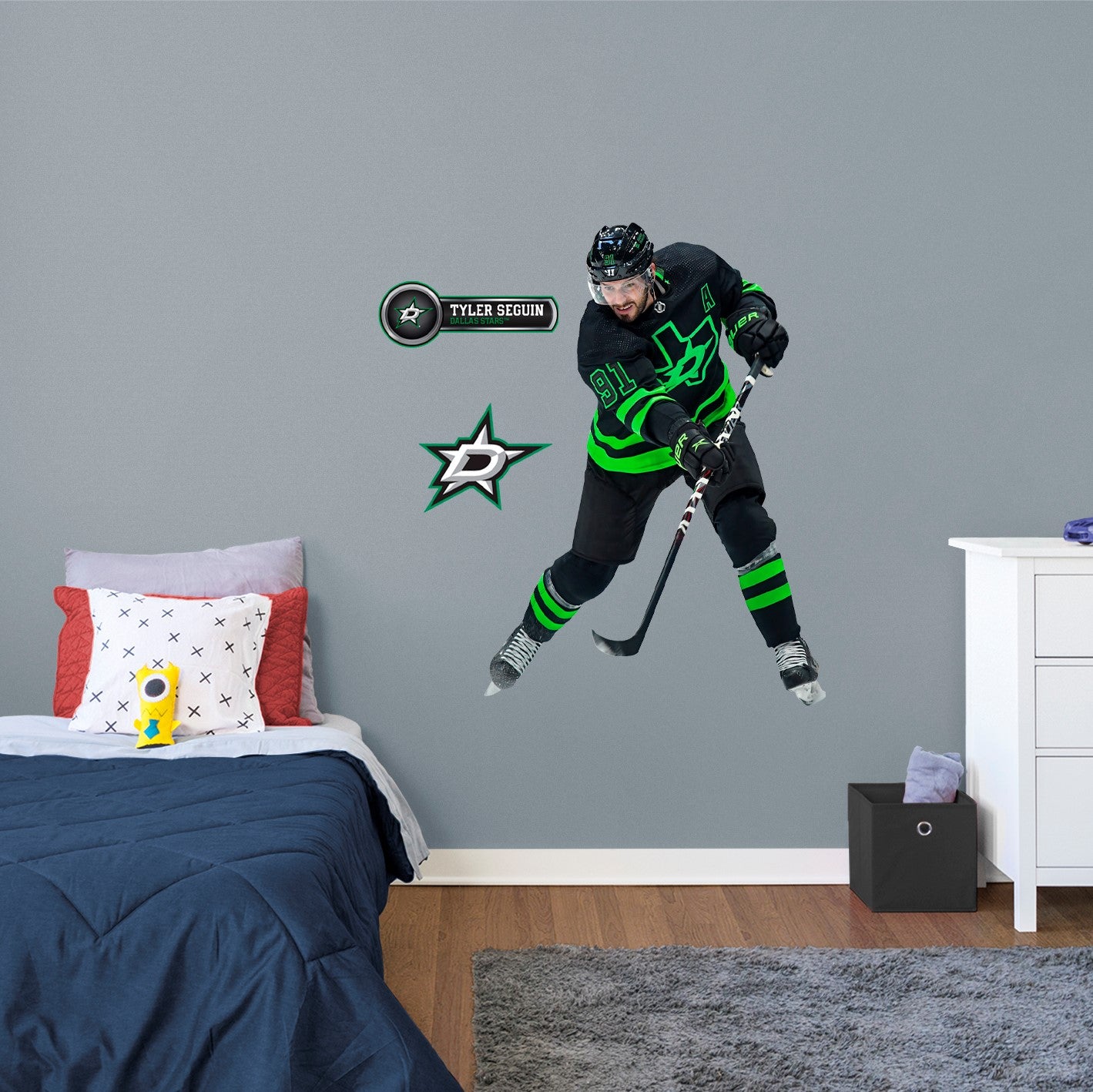Dallas Stars: Tyler Seguin 2021        - Officially Licensed NHL Removable     Adhesive Decal