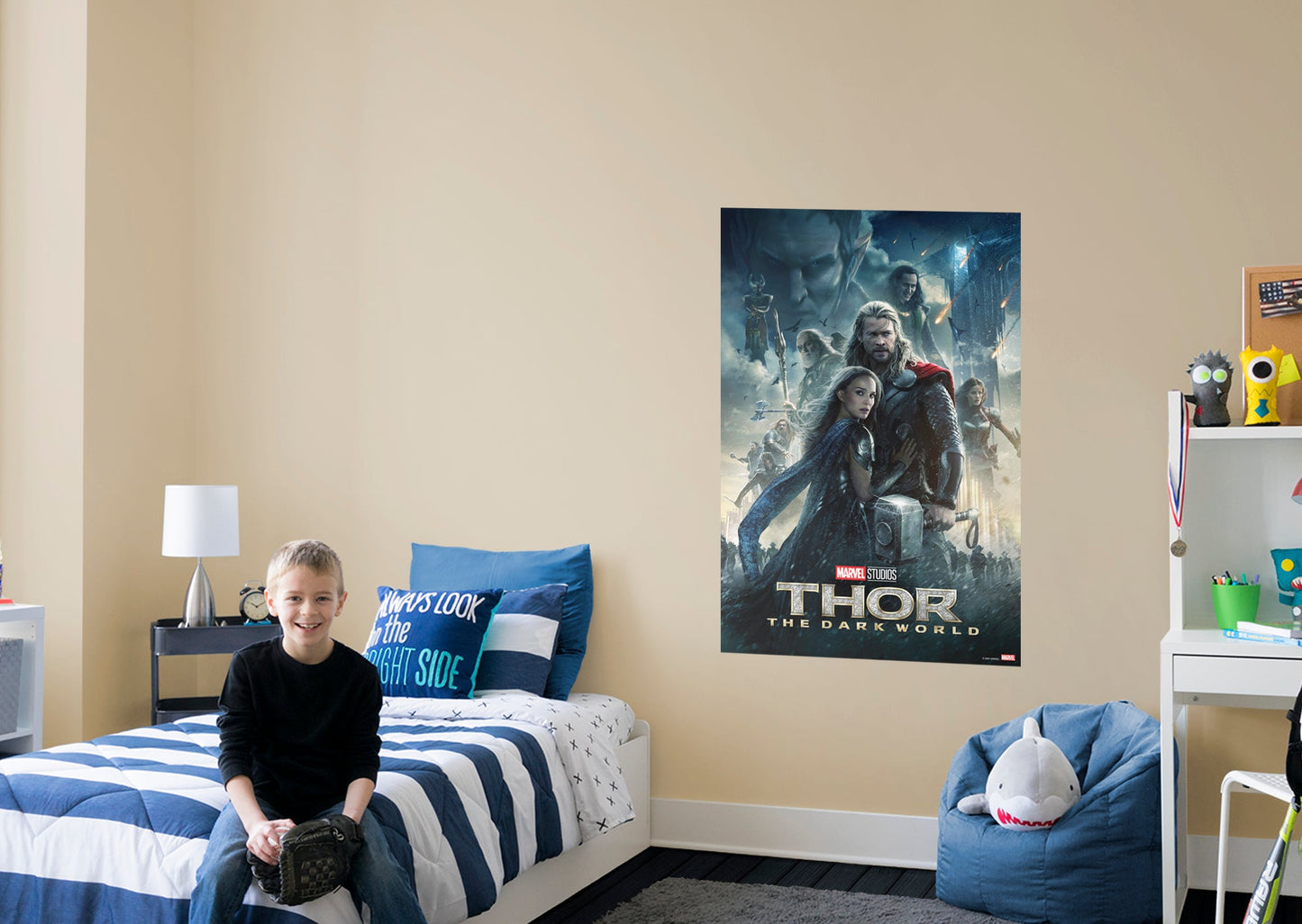 Thor: The Dark World Movie Posters Mural        - Officially Licensed Marvel Removable Wall   Adhesive Decal