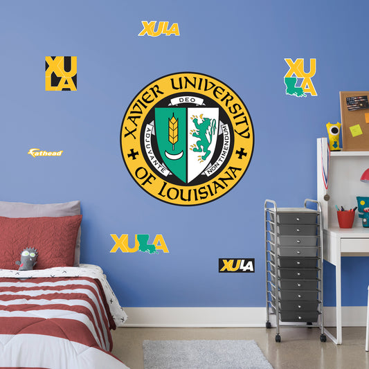 Xavier University of Louisiana  RealBig  - Officially Licensed NCAA Removable Wall Decal