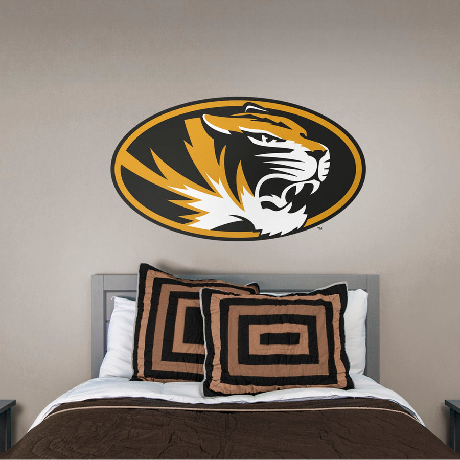 Missouri Tigers - RealBig Logo Collection - Official NCAA - Reusable Vinyl Wall Decals