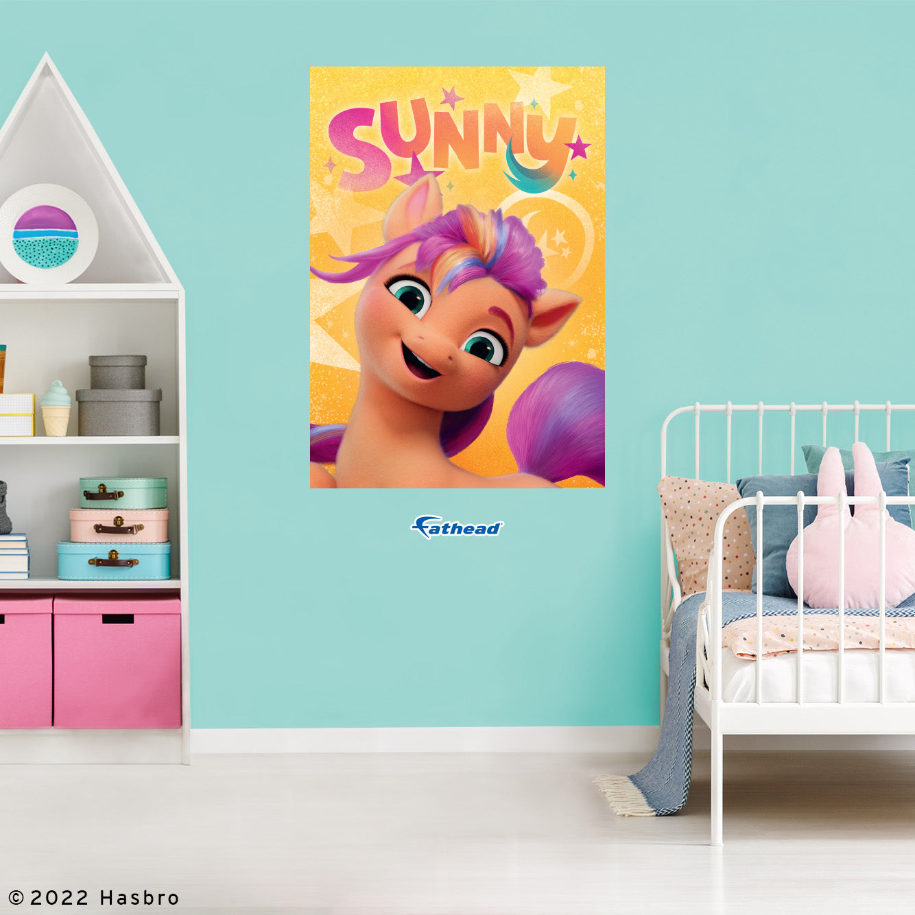 My Little Pony Movie 2: Sunny Poster - Officially Licensed Hasbro Removable Adhesive Decal