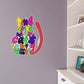 Dream Big Art:  Cats Icon        - Officially Licensed Juan de Lascurain Removable     Adhesive Decal
