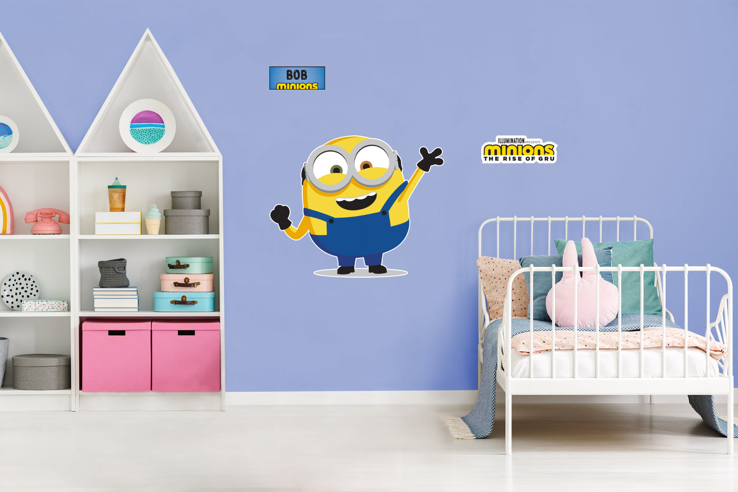 Minions: Bob Happy - Officially Licensed NBC Universal Removable Adhesive Decal