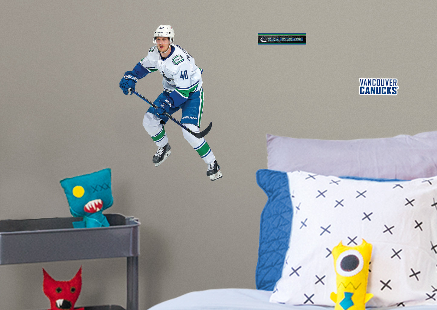 Vancouver Canucks: Elias Pettersson 2023 - Officially Licensed NHL  Removable Adhesive Decal