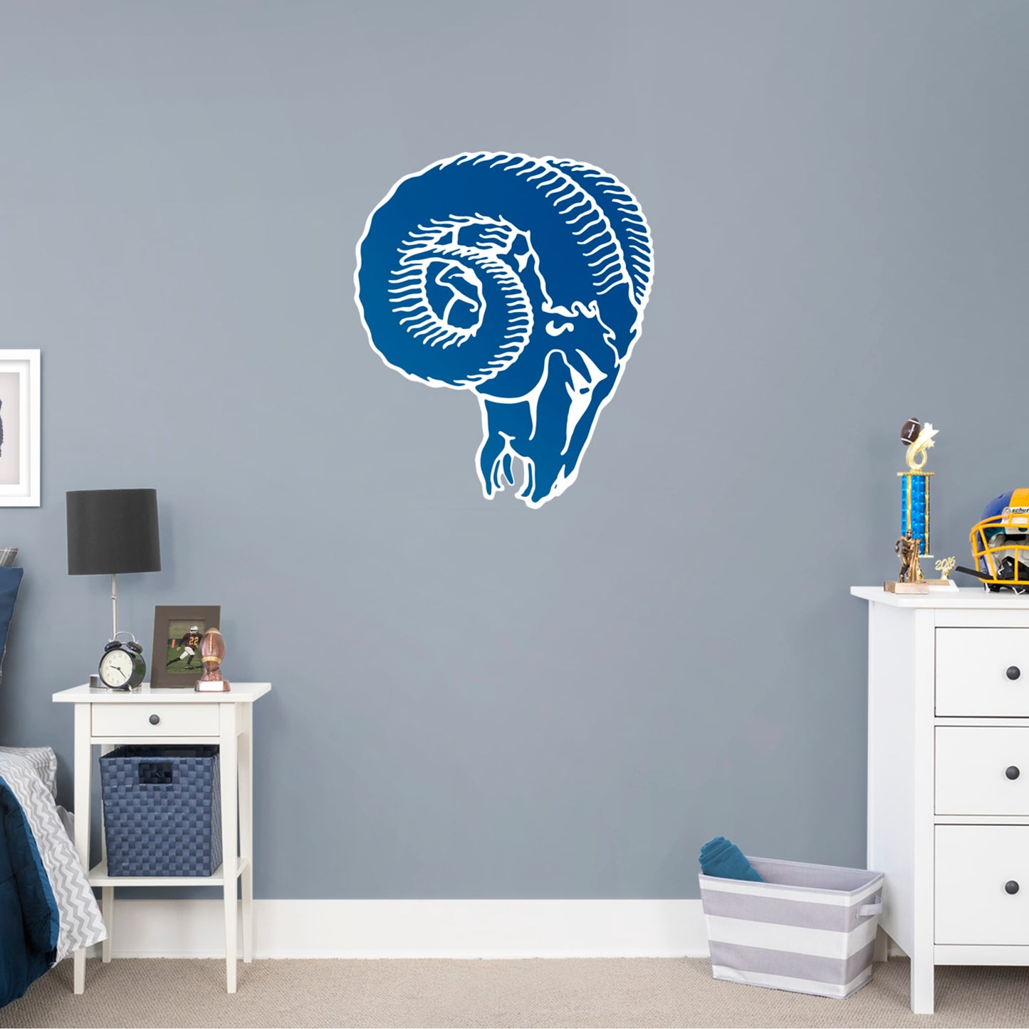Los Angeles Rams: Classic Logo - Officially Licensed NFL Removable Wall Decal