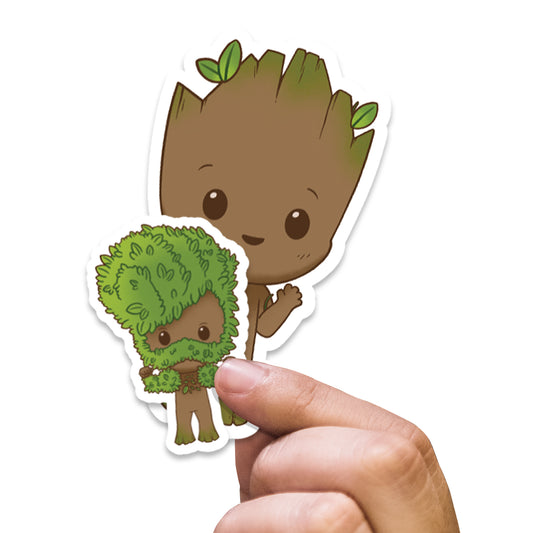 I am Groot: Groot Cartoon Minis        - Officially Licensed Marvel Removable     Adhesive Decal
