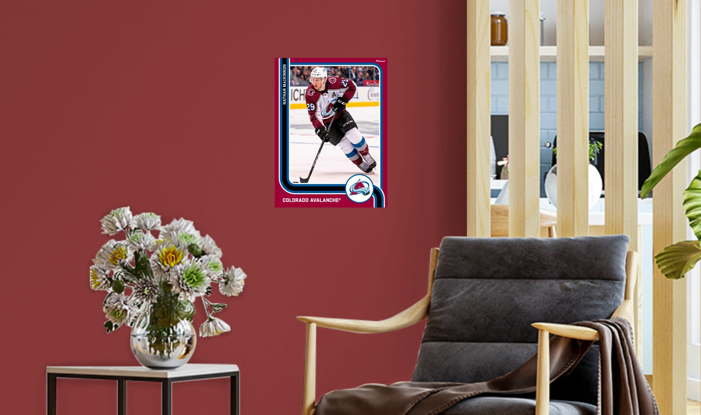 Colorado Avalanche: Nathan MacKinnon Poster - Officially Licensed NHL Removable Adhesive Decal