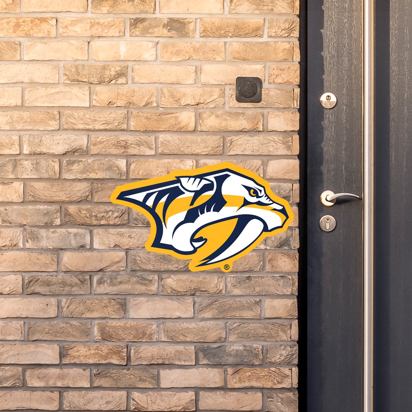 Nashville Predators:   Outdoor Logo        - Officially Licensed NHL    Outdoor Graphic