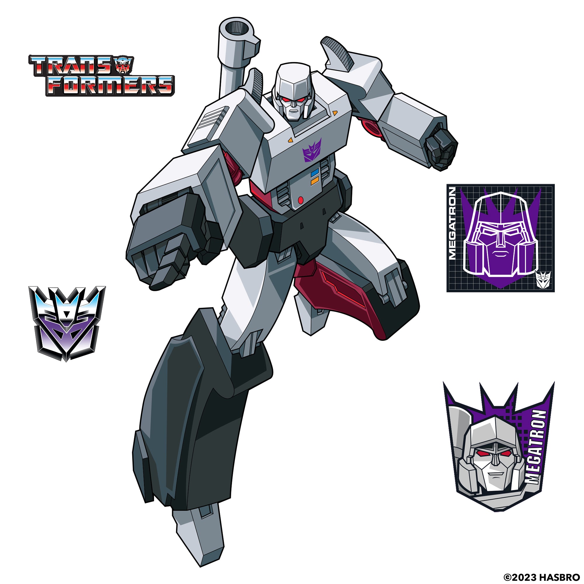 Transformers Classic: Megatron RealBig - Officially Licensed Hasbro Re –  Fathead