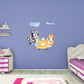 Bluey: Bluey & Bingo Sisters Postman Icon - Officially Licensed BBC Removable Adhesive Decal