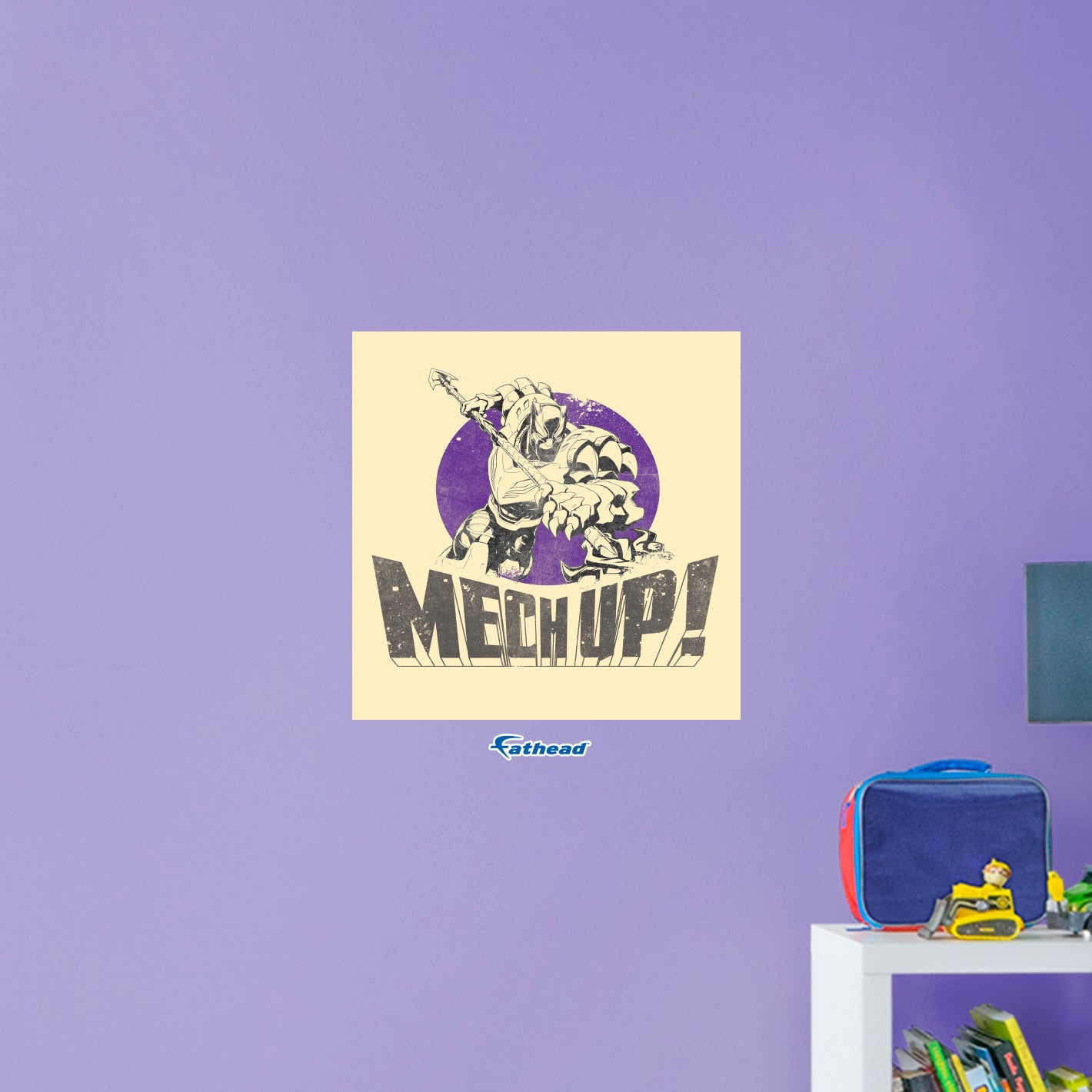 Mech Strike Mechasaurs:  Black Panther - Mech Up Poster        - Officially Licensed Marvel Removable     Adhesive Decal