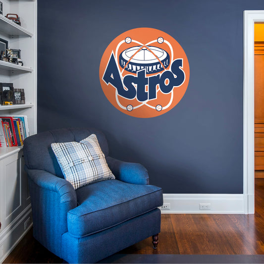 Houston Astros: Classic Logo - Officially Licensed MLB Removable Wall Decal