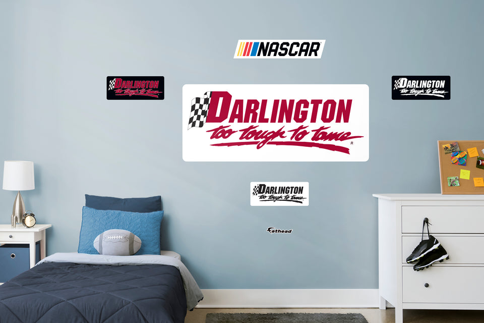 Giant Logo + 4 Decals (51"W x35"H)