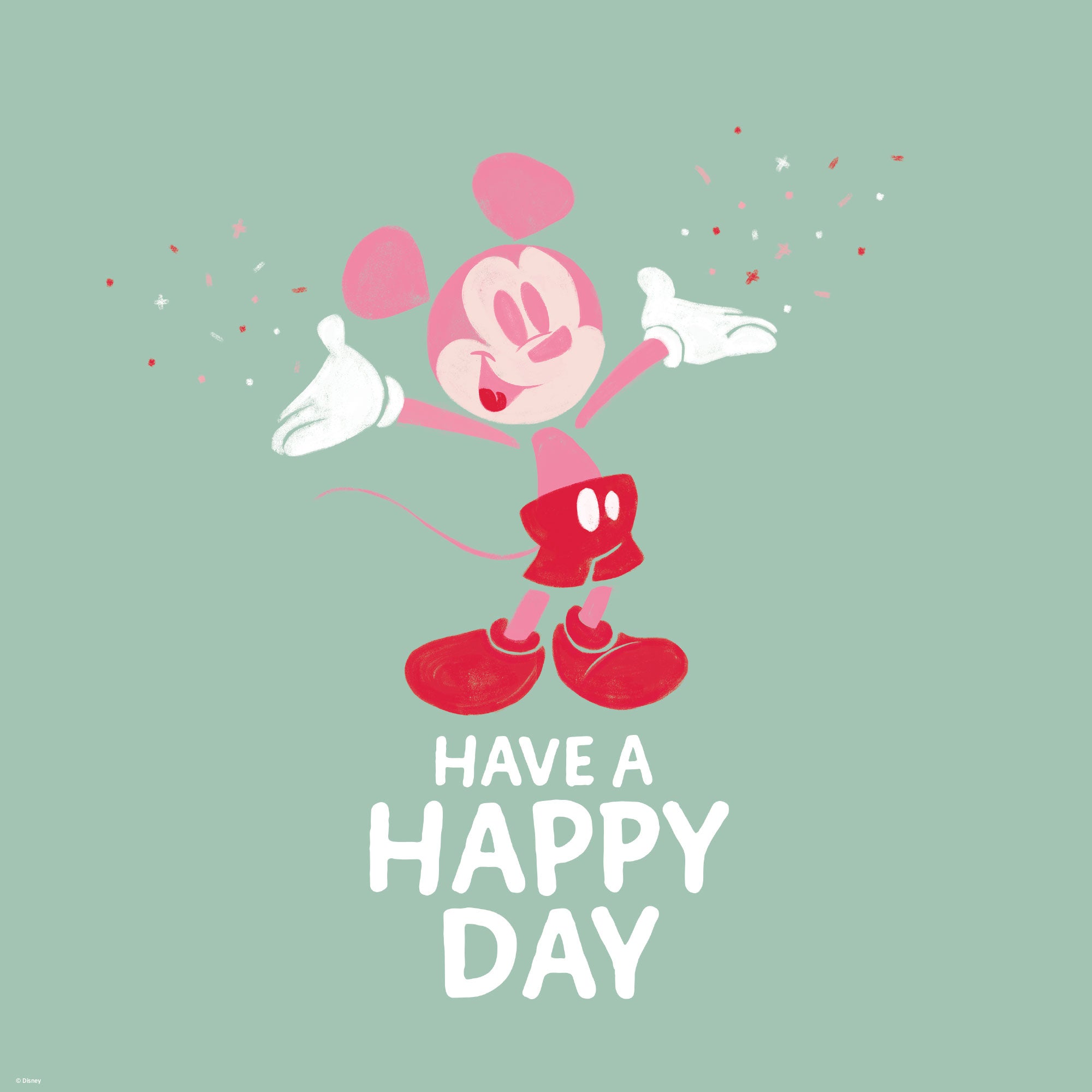 Mickey Mouse: Have a Happy Day Mural - Officially Licensed Disney