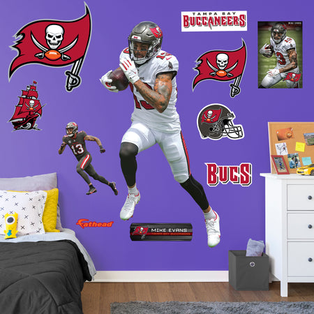 Tampa Bay Buccaneers: Mike Evans 2022 - Officially Licensed NFL Removable  Adhesive Decal