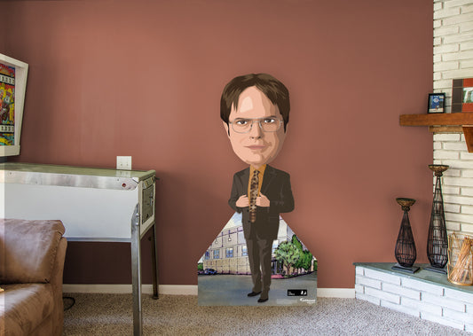 The Office: Dwight Life-Size   Foam Core Cutout  - Officially Licensed NBC Universal    Stand Out