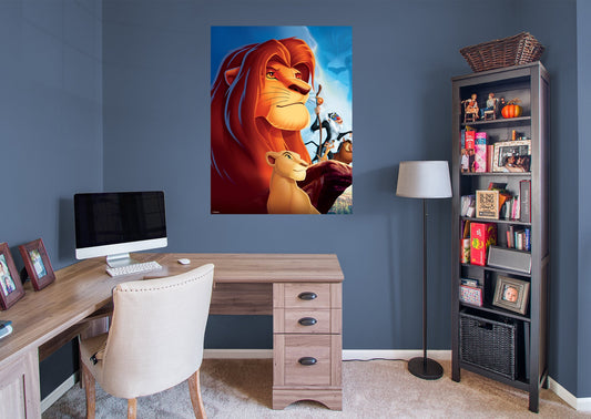 The Lion King:  Epic Mural        - Officially Licensed Disney Removable Wall   Adhesive Decal