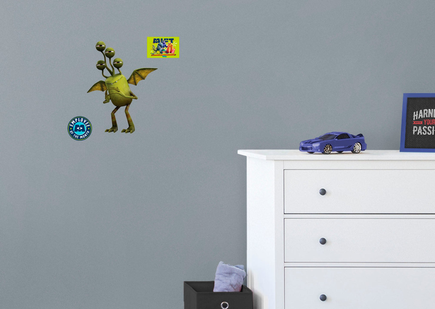 Monsters at Work: Duncan RealBig        - Officially Licensed Disney Removable Wall   Adhesive Decal