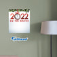 New Year: Time is Passing Dry Erase - Removable Adhesive Decal