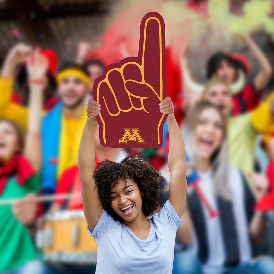 Foam Finger - Big Head - Official NCAA - Minnesota Golden Gophers - Foam Core Cutout