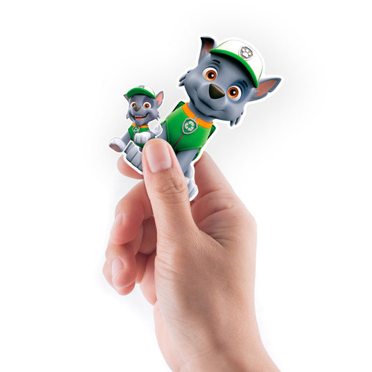 Paw Patrol: Rocky Minis        - Officially Licensed Nickelodeon Removable     Adhesive Decal