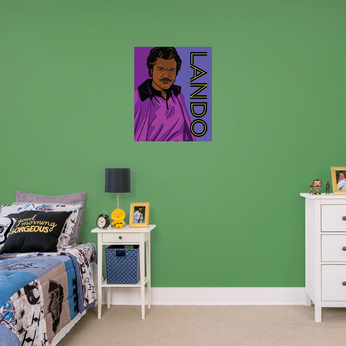Lando Calrissian LANDO Pop Art Poster - Officially Licensed Star Wars Removable Adhesive Decal