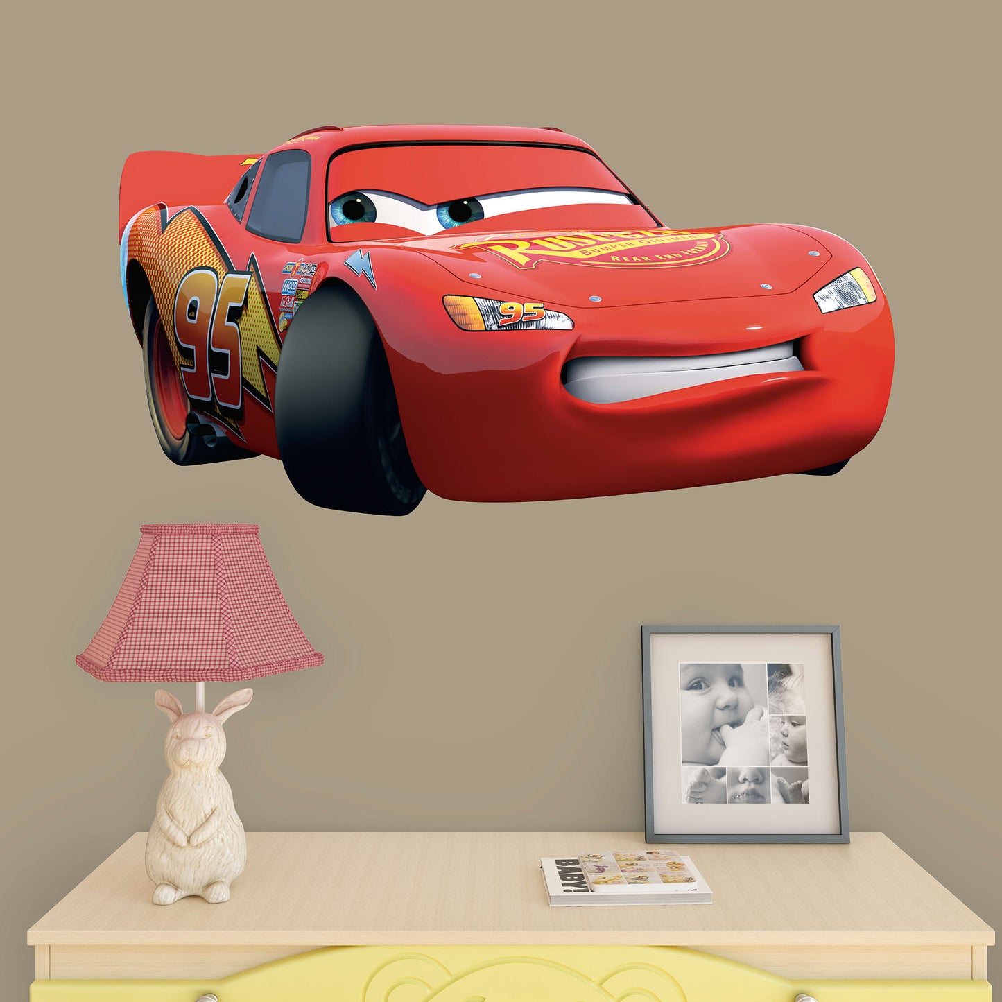 Lightning McQueen: Cars 3 - Officially Licensed Disney Removable Wall Decal