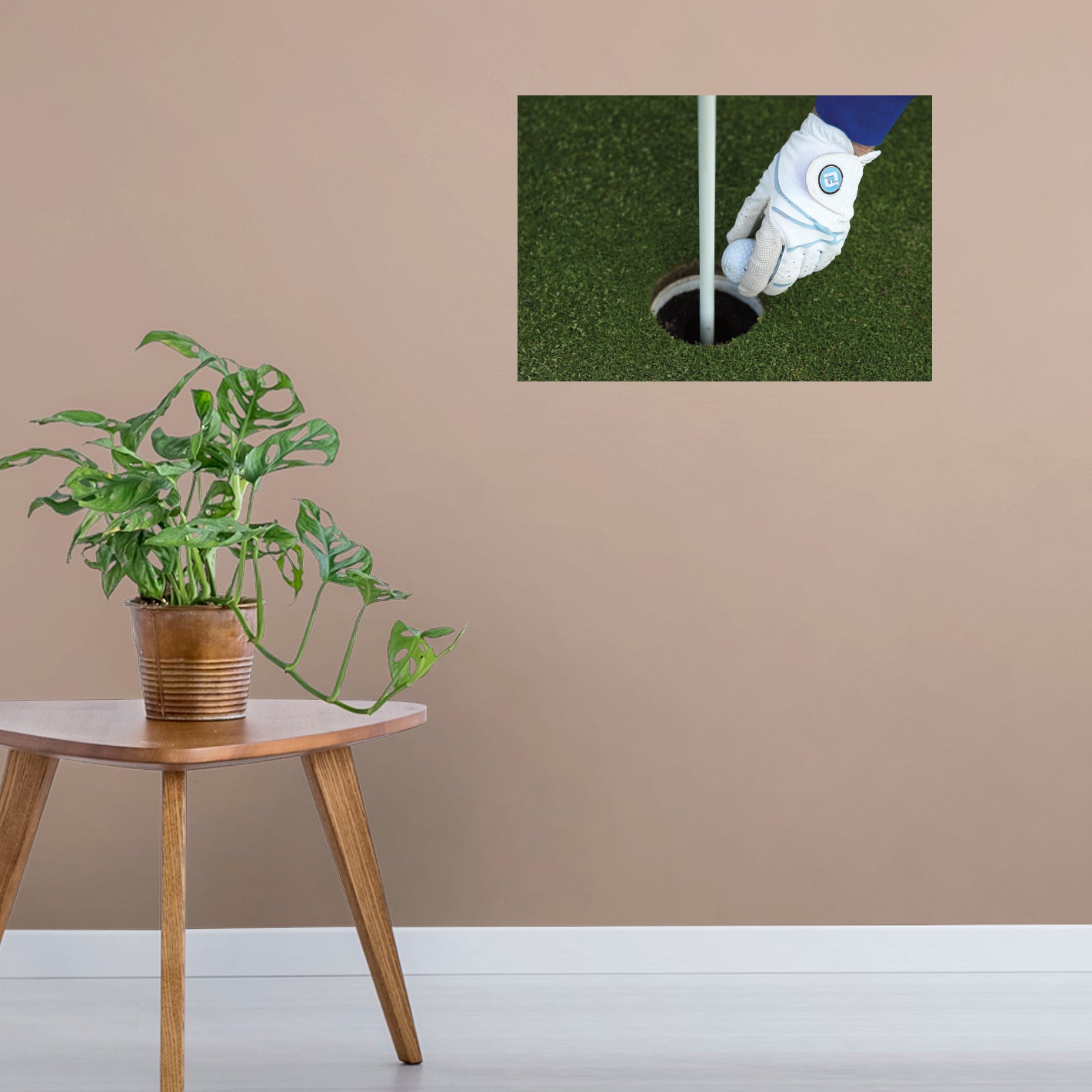 Golf: Glove Poster - Removable Adhesive Decal