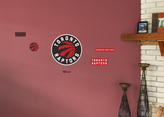 Toronto Raptors:  Logo   - Officially Licensed NBA Removable Wall   Adhesive Decal