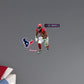 Houston Texans: Will Anderson Jr. Red        - Officially Licensed NFL Removable     Adhesive Decal