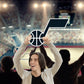 Utah Jazz:   Logo   Foam Core Cutout  - Officially Licensed NBA    Big Head