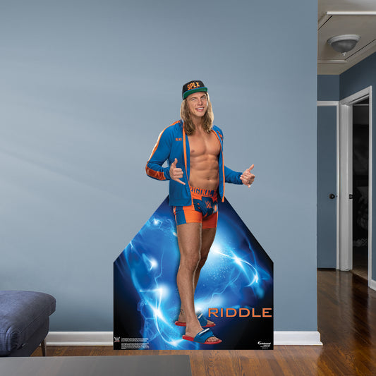 Riddle 2021   Foam Core Cutout  - Officially Licensed WWE    Stand Out