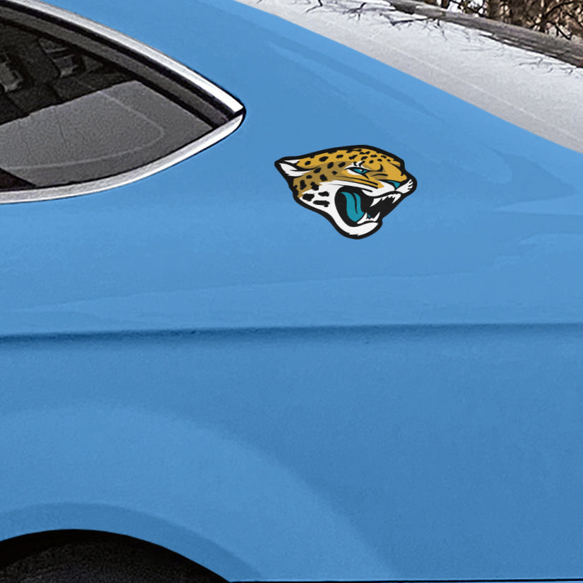 Jacksonville Jaguars: Car Magnet - NFL Magnetic Wall Decal 5W x 7H