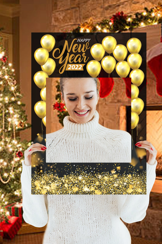New Year:  Golden Balloons Foam core        -      Picture Boards