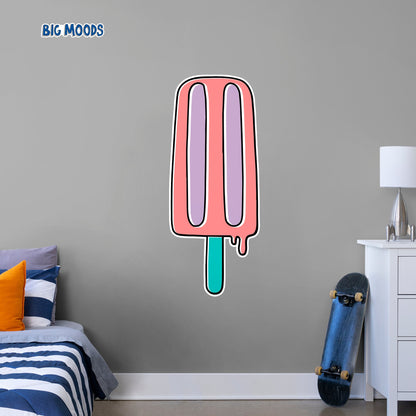 Popsicle (Multi-Color)        - Officially Licensed Big Moods Removable     Adhesive Decal