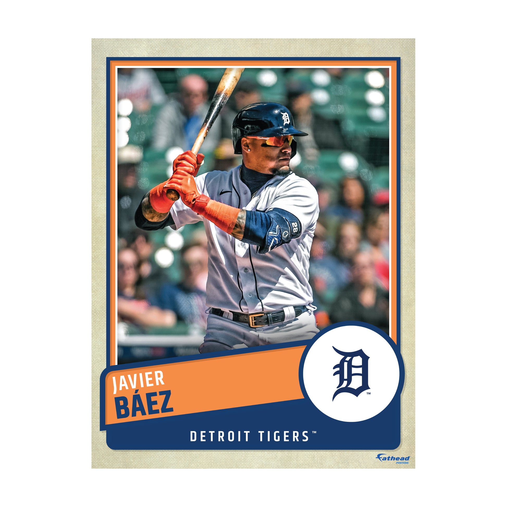 Detroit Tigers: Javier Báez 2022 Poster - Officially Licensed MLB Remo –  Fathead