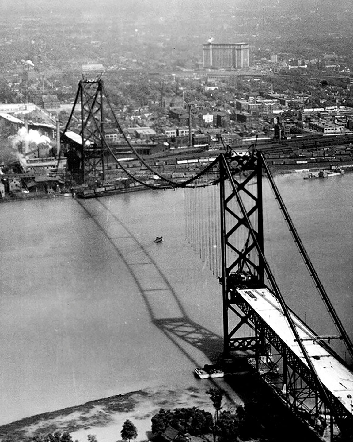 Ambassador Bridge (1921) - Officially Licensed Detroit News Magnet